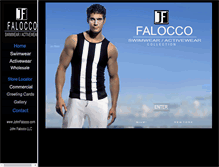 Tablet Screenshot of johnfalocco.com